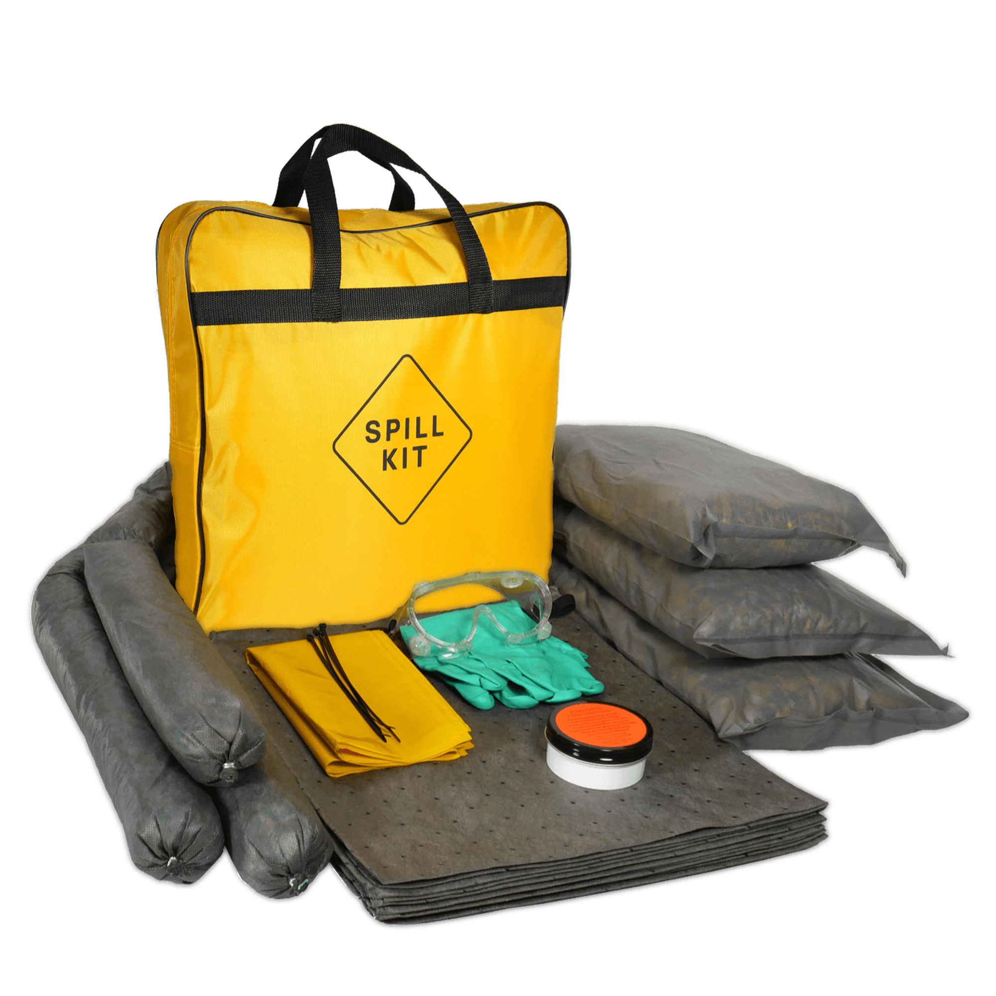 Truck and Vehicle Spill Kit, High Absorbency Recycled Pads in Nylon Bag, 2/cs, RPKBU100-2